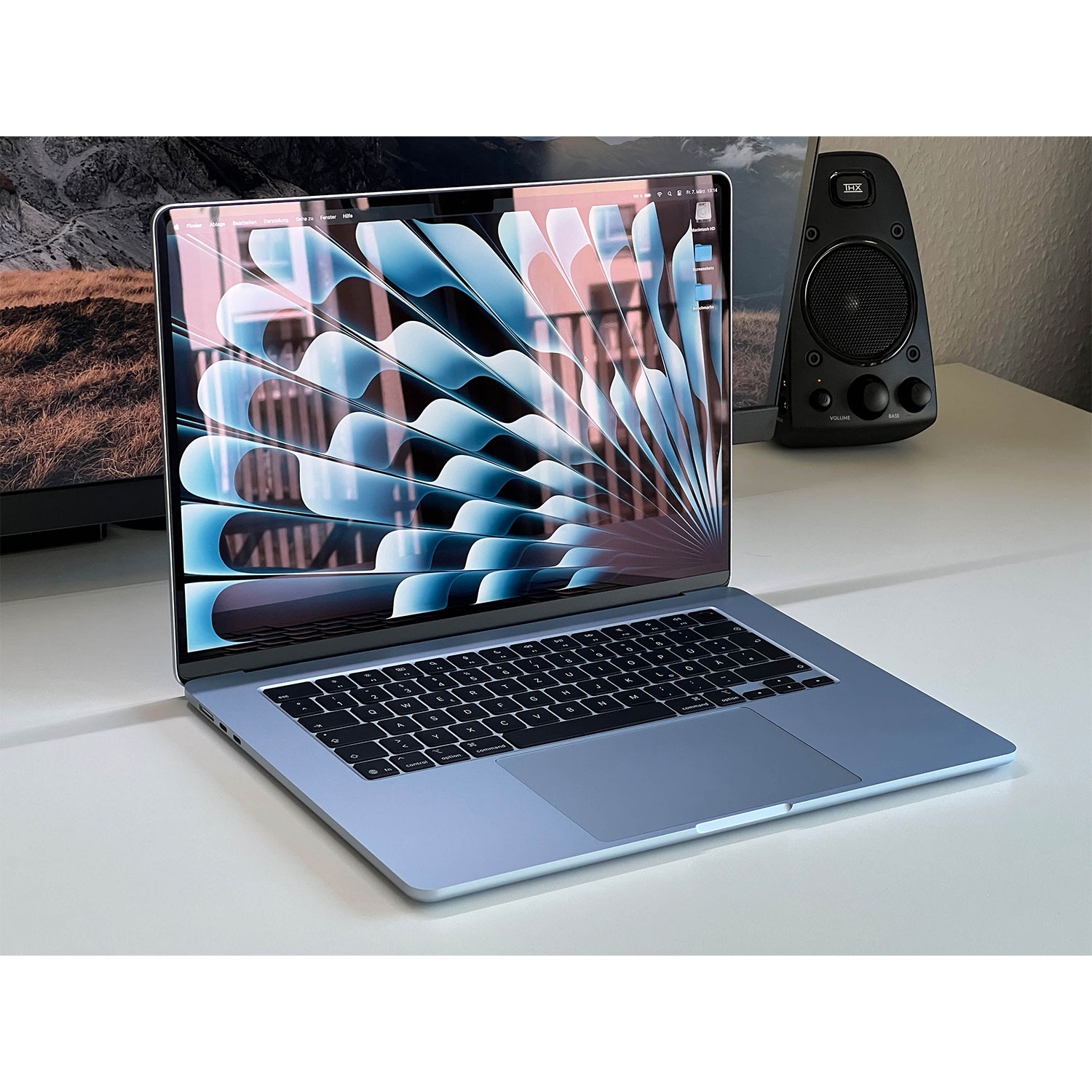 لپ تاپ 15.3 اینچی اپل مدل MacBook Air MW1J3 2025 LLA-M4-16GB Ram-256GB SSD