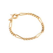 دستبند طلا 18 عیار زنانه گالری شیدا مجد مدل فیگارو