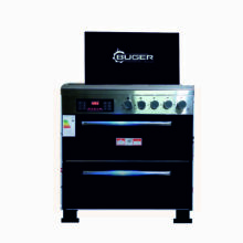 اجاق گاز 5 شعله بوگر مدل استیل