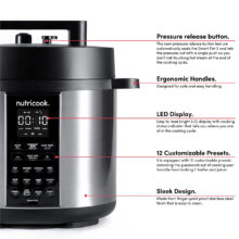 زودپز برقی 6 لیتری نوتریکوک مدل SP204A