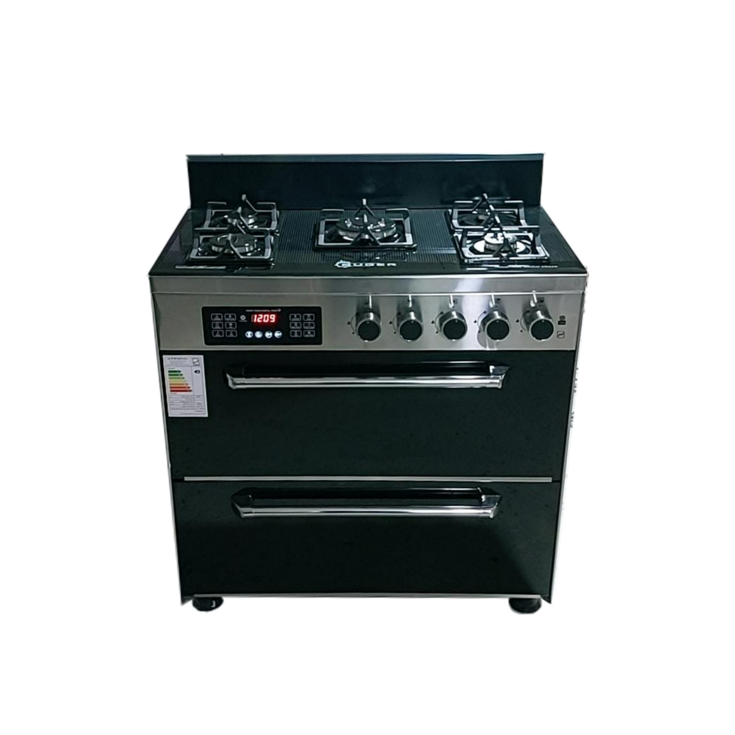 اجاق گاز 5 شعله بوگر مدل 908 استیل