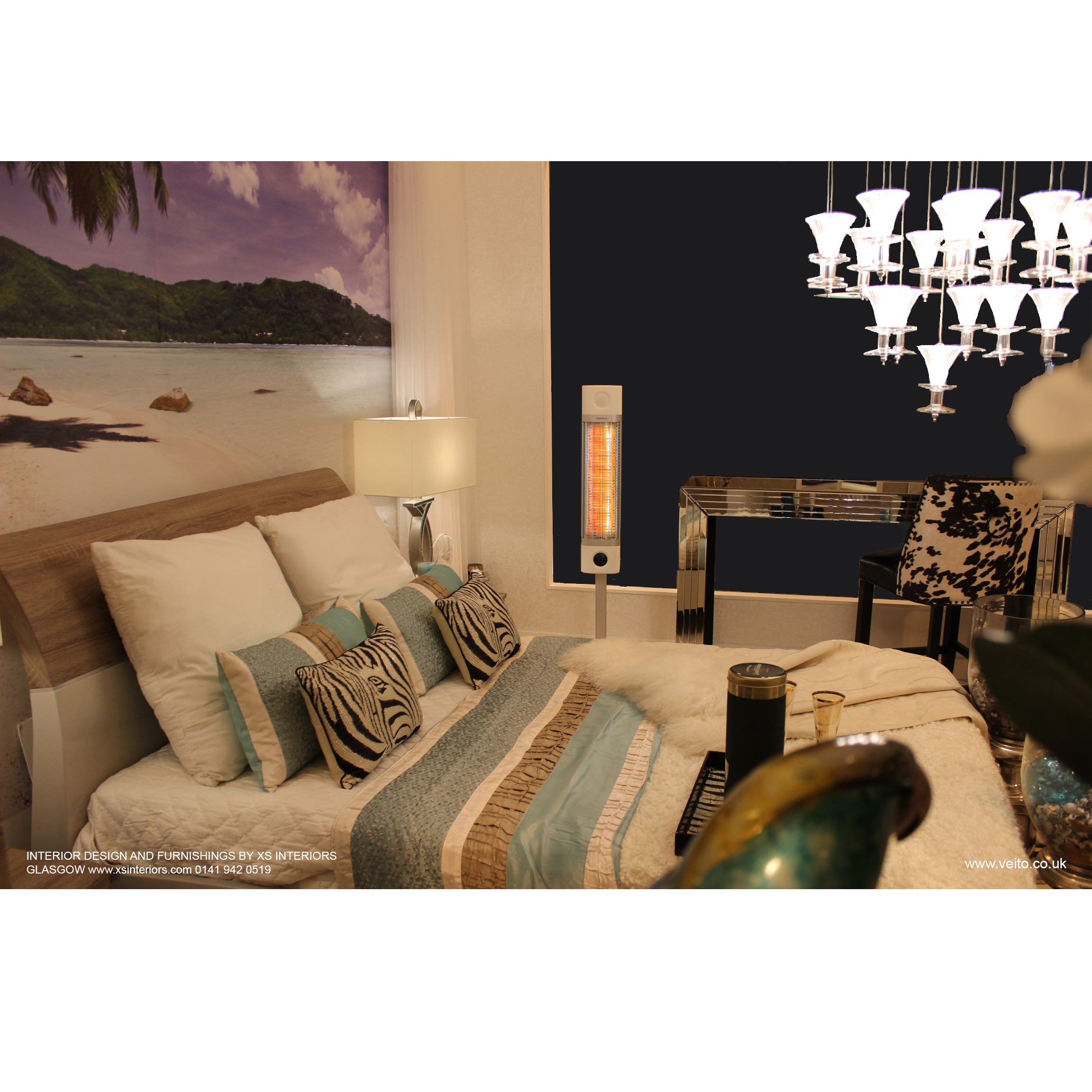 بخاری برقی ویتو مدل CH 2500 RE