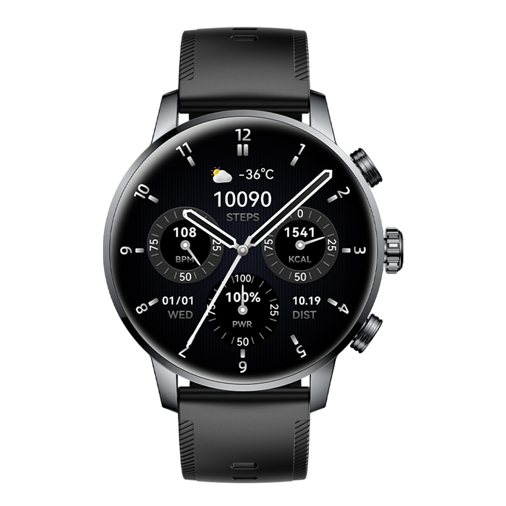 ساعت هوشمند 46 میلی متری گلوریمی مدل Loop با بند سیلیکونی