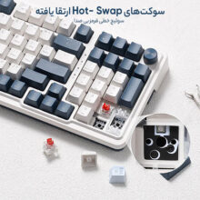 کیبورد مخصوص بازی ردراگون مدل K686 WB PRO