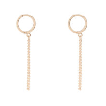 گوشواره طلا 18 عیار زنانه گالری شیدا مجد مدل هوک پونتو