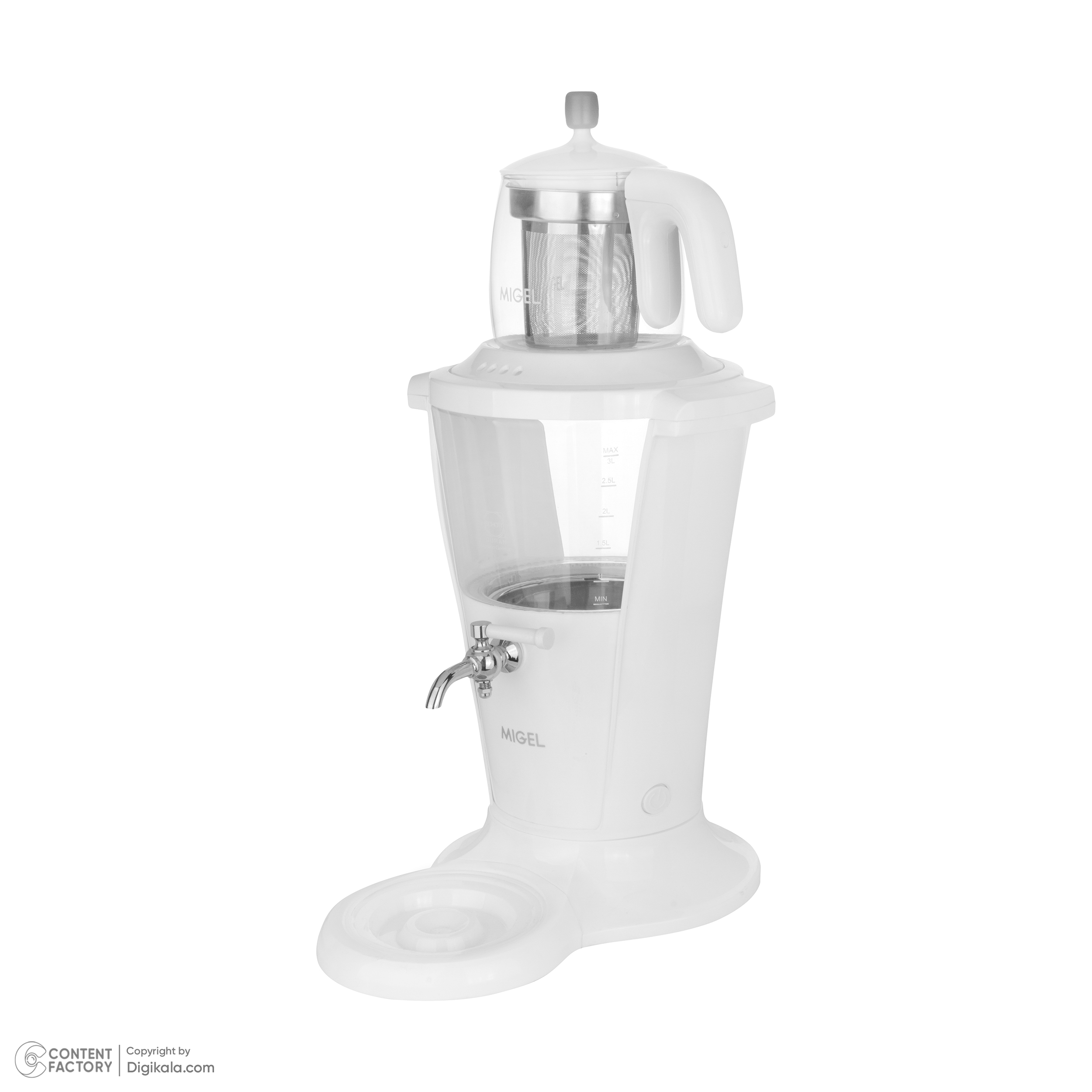 چای ساز روی هم میگل مدل GTS 301