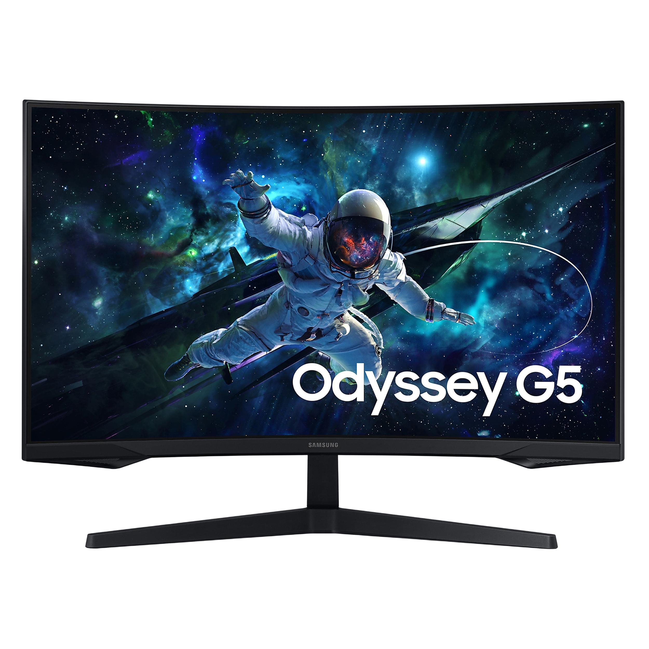 مانیتور 27 اینچ سامسونگ مدل Odyssey G5 G55C LS27CG552