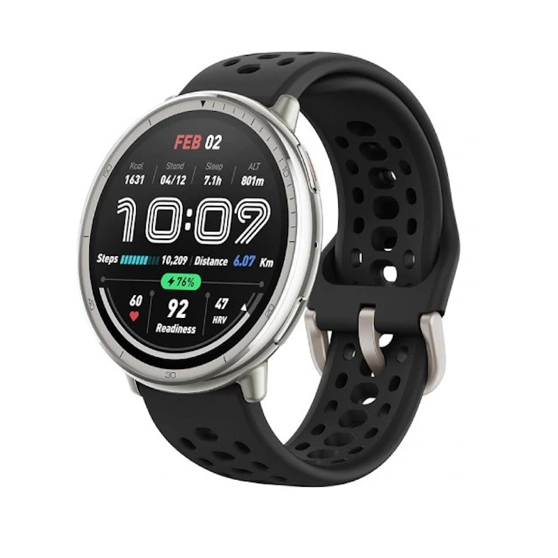 ساعت هوشمند 40میلی متری امازفیت مدل MOS CUSHIONS ACTIVE 2 SMARTبندسیلیکون