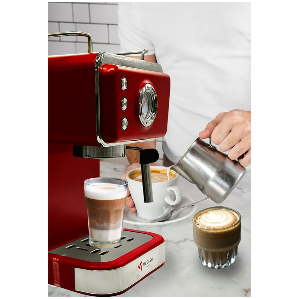 اسپرسو ساز 1500 میلی‌لیتر مباشی مدل ME-ECM2105