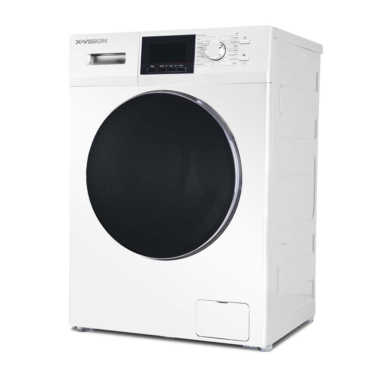 ماشین لباسشویی ایکس ویژن مدل TM94-AWBL/ASBL ظرفیت 9 کیلوگرم