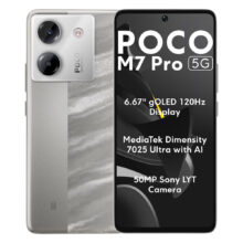گوشی موبایل شیائومی مدل Poco M7 Pro 5G دو سیم کارت ظرفیت 256 گیگابایت و رم 12 گیگابایت