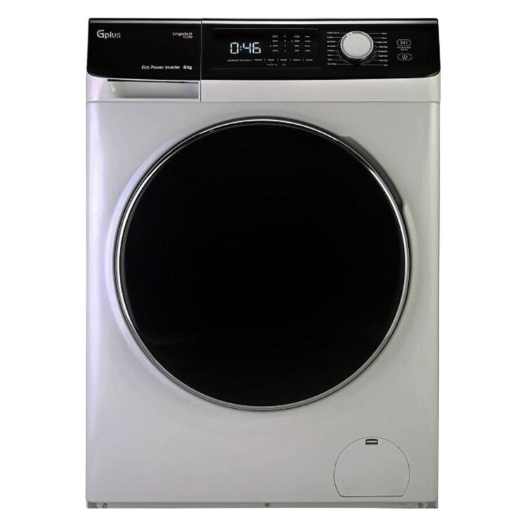 ماشین لباسشویی اتوماتیک جی پلاس مدل GWM-M854T ظرفیت 8 کیلوگرم