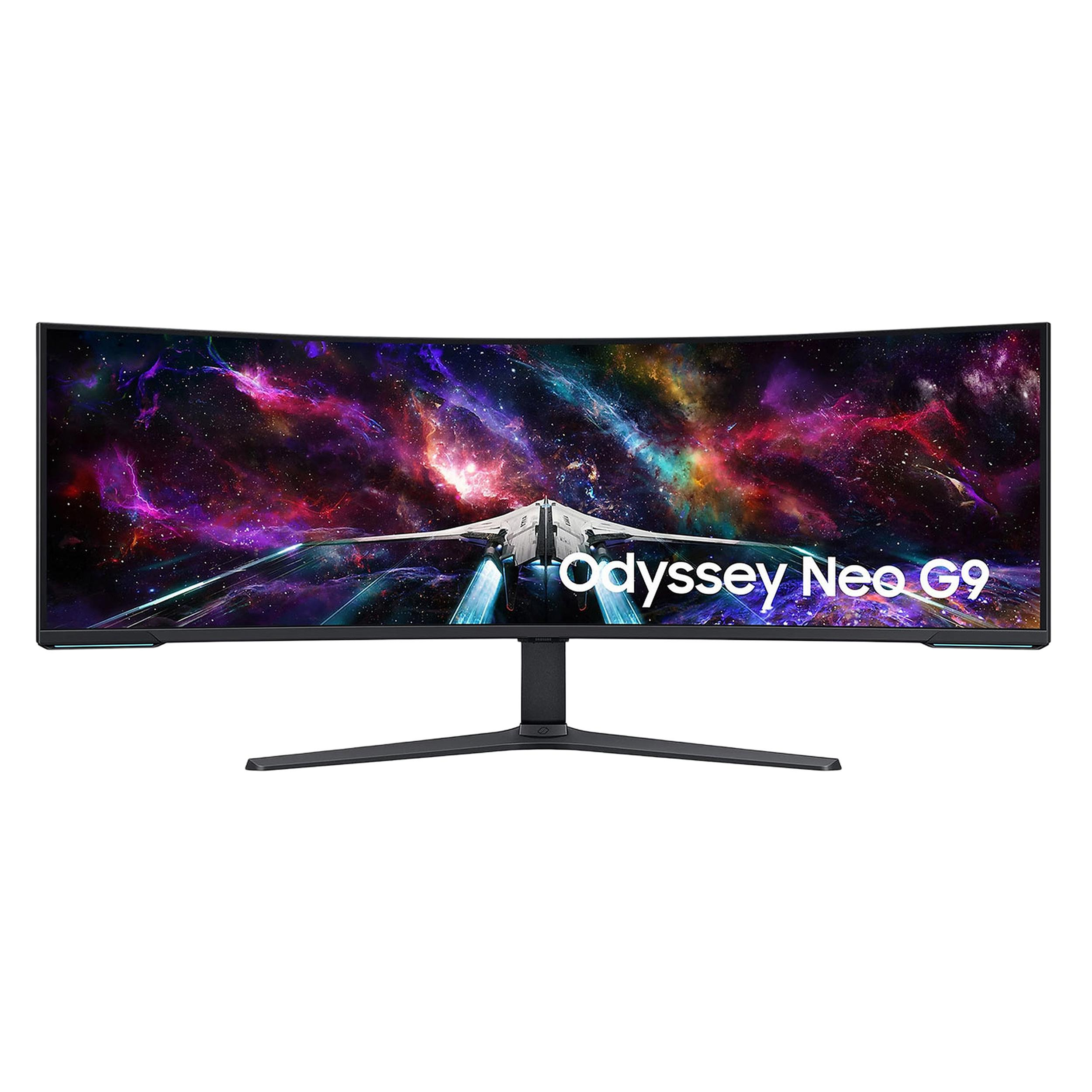 مانیتور مخصوص بازی خمیده سامسونگ مدل Odyssey Neo G9 LS57CG952 سایز 57 اینچ مانیتور مخصوص بازی خمیده سامسونگ مدل Odyssey Neo G9 LS57CG952 سایز 57 اینچ