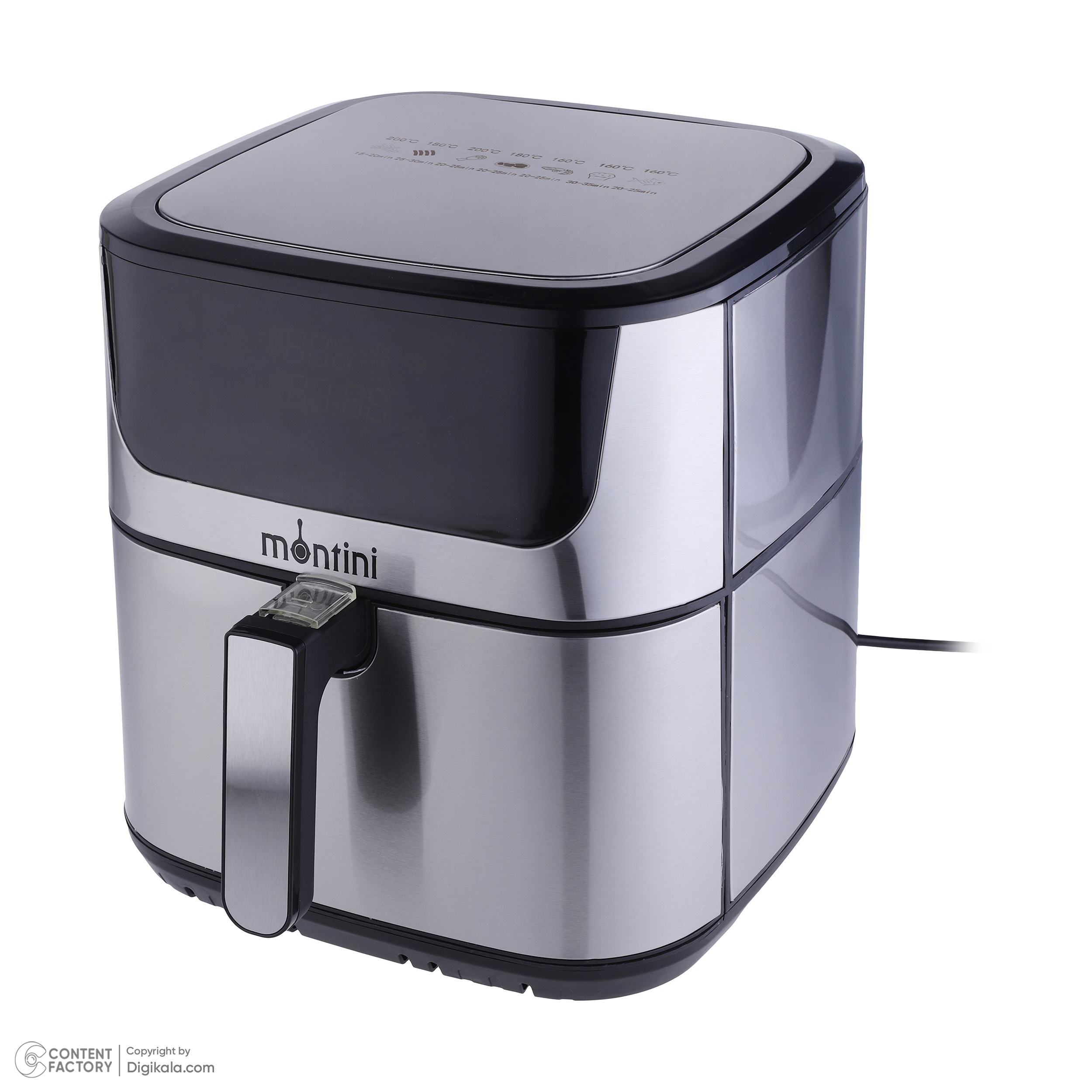 سرخ کن بدون روغن مونتینی مدل ALEX380