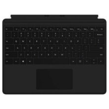 تبلت مایکروسافت مدل Microsoft Surface Pro 8 ظرفیت 128 گیگابایت به همراه کیبورد Black Type Cover Pro X