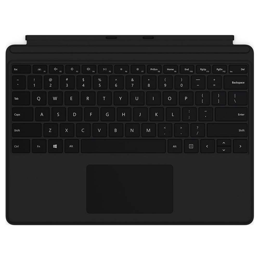 تبلت مایکروسافت مدل Microsoft Surface Pro 8 ظرفیت 128 گیگابایت به همراه کیبورد Black Type Cover Pro X