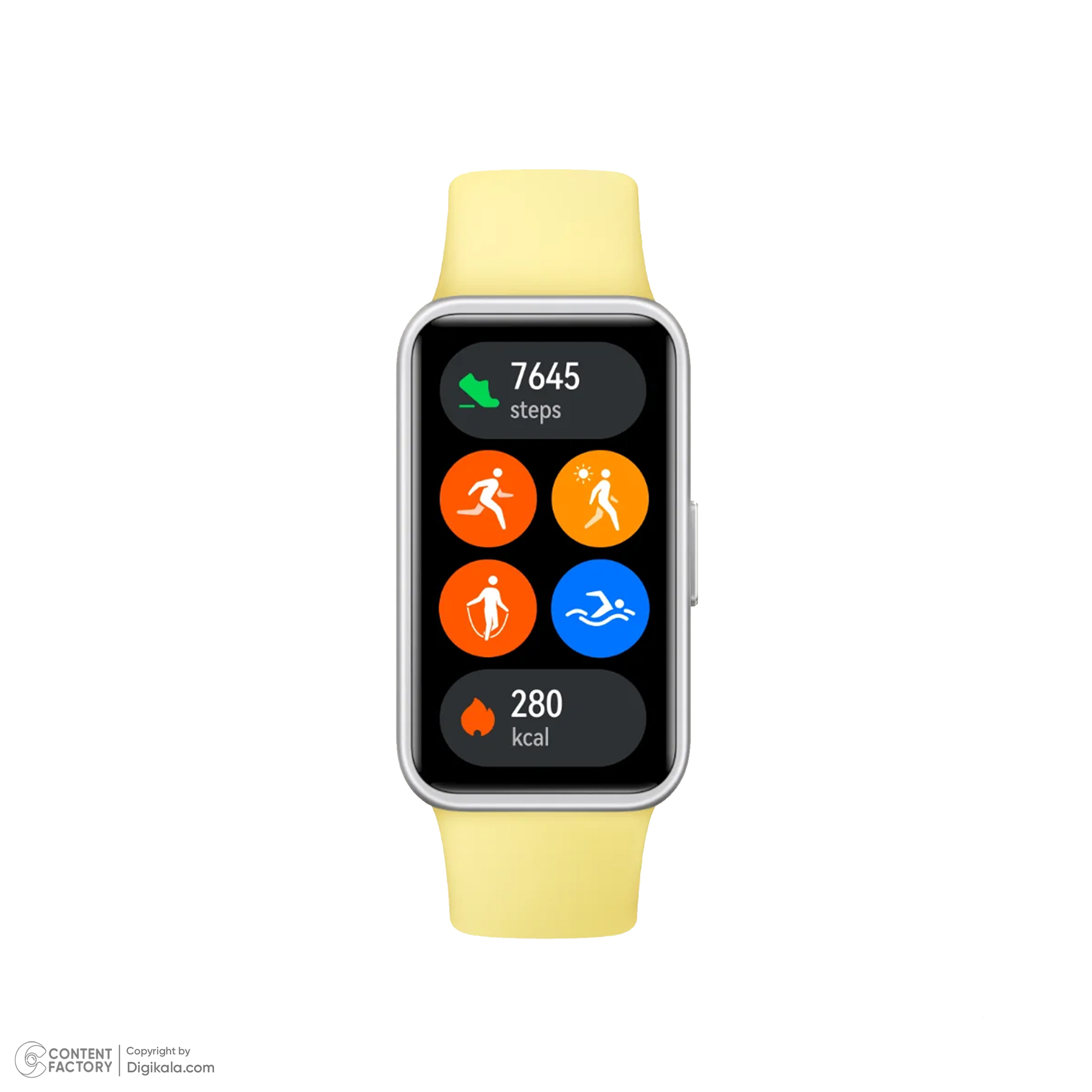 ساعت هوشمند 45 میلی متری هوآوی مدل Band 9 KIM-B19 بند سیلیکون