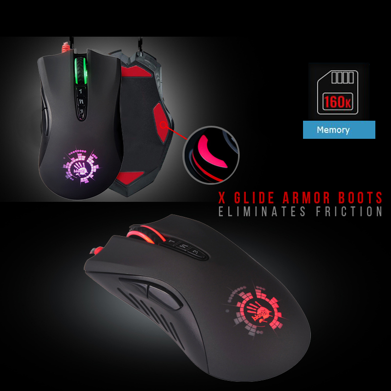 ماوس مخصوص بازی ای فورتک مدل A91