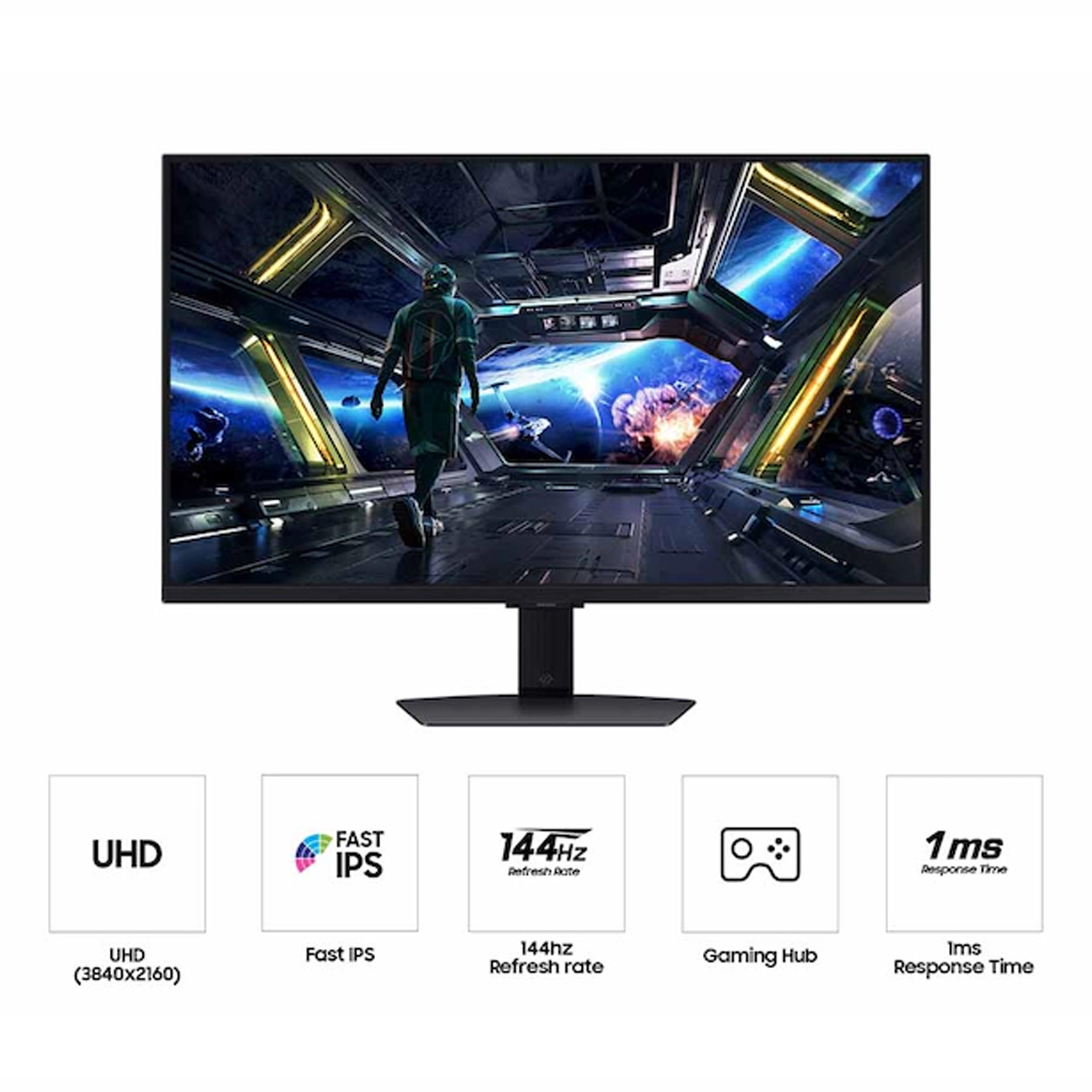 مانیتور هوشمند گیمینگ 32 اینچ سامسونگ مدل Odyssey G7 G70D LS32DG702