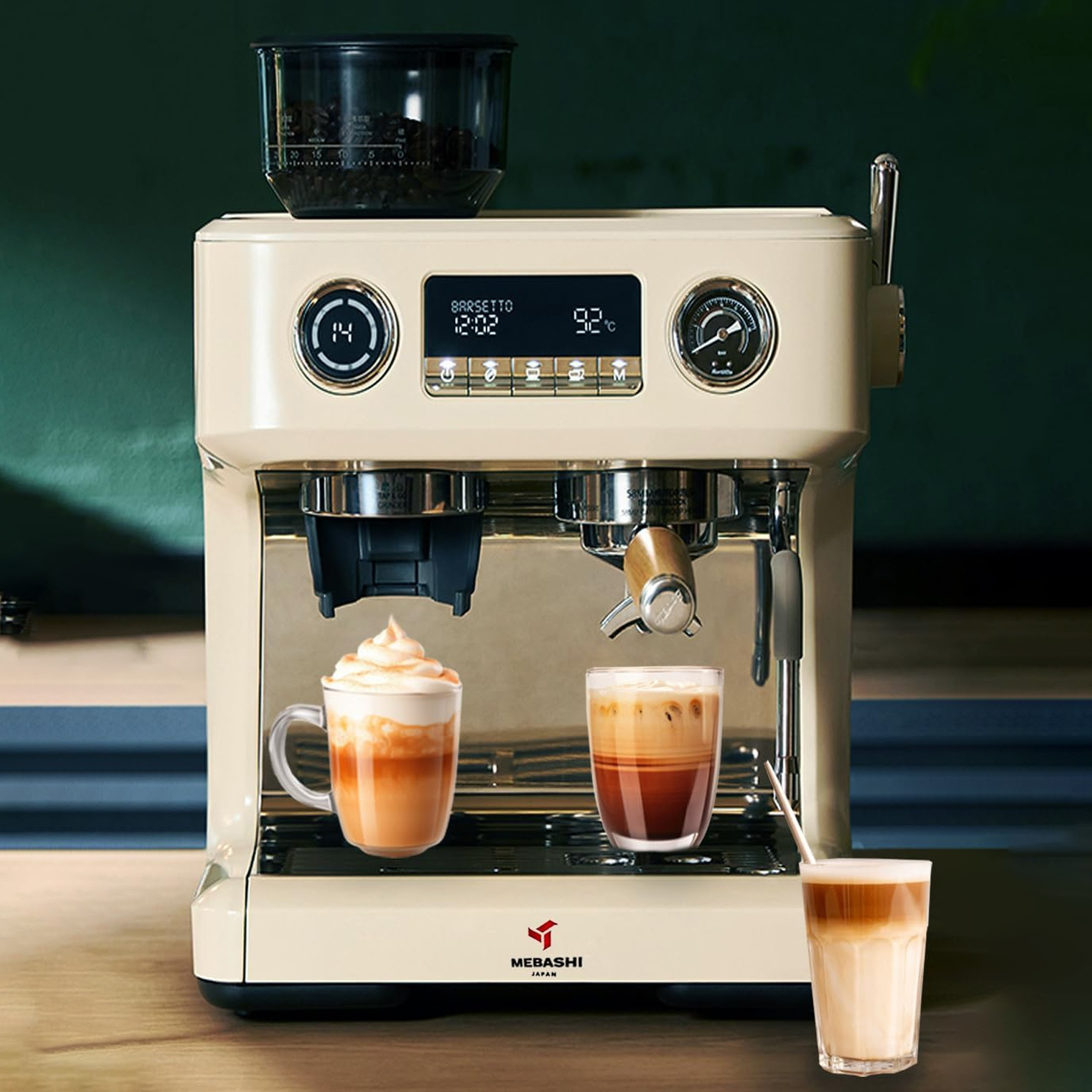 اسپرسو ساز 2 لیتری مباشی مدل ME-CCM2058W