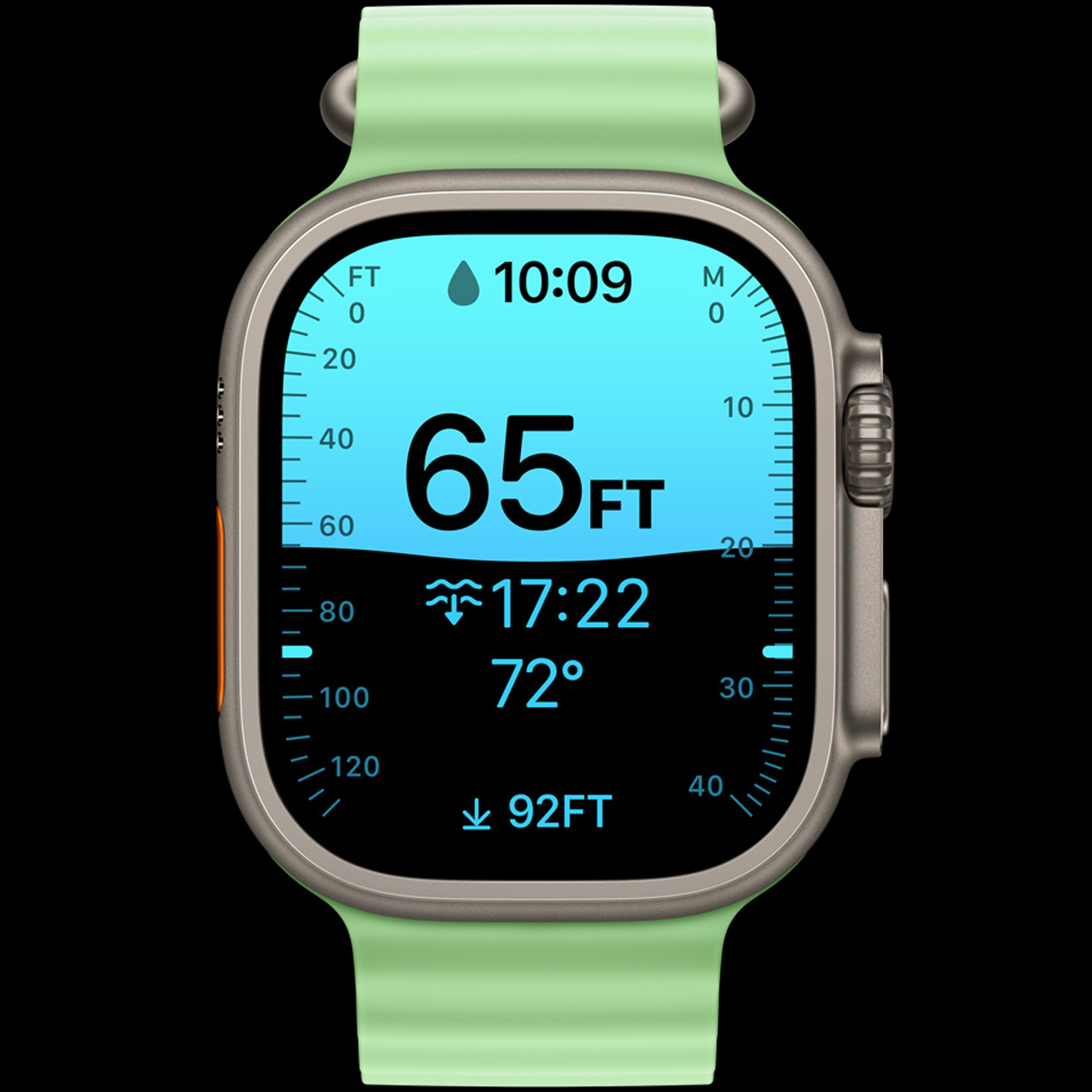 ساعت هوشمند 49 میلی متری اپل مدل Ultra 3 Black Titanium Case با بند Ocean