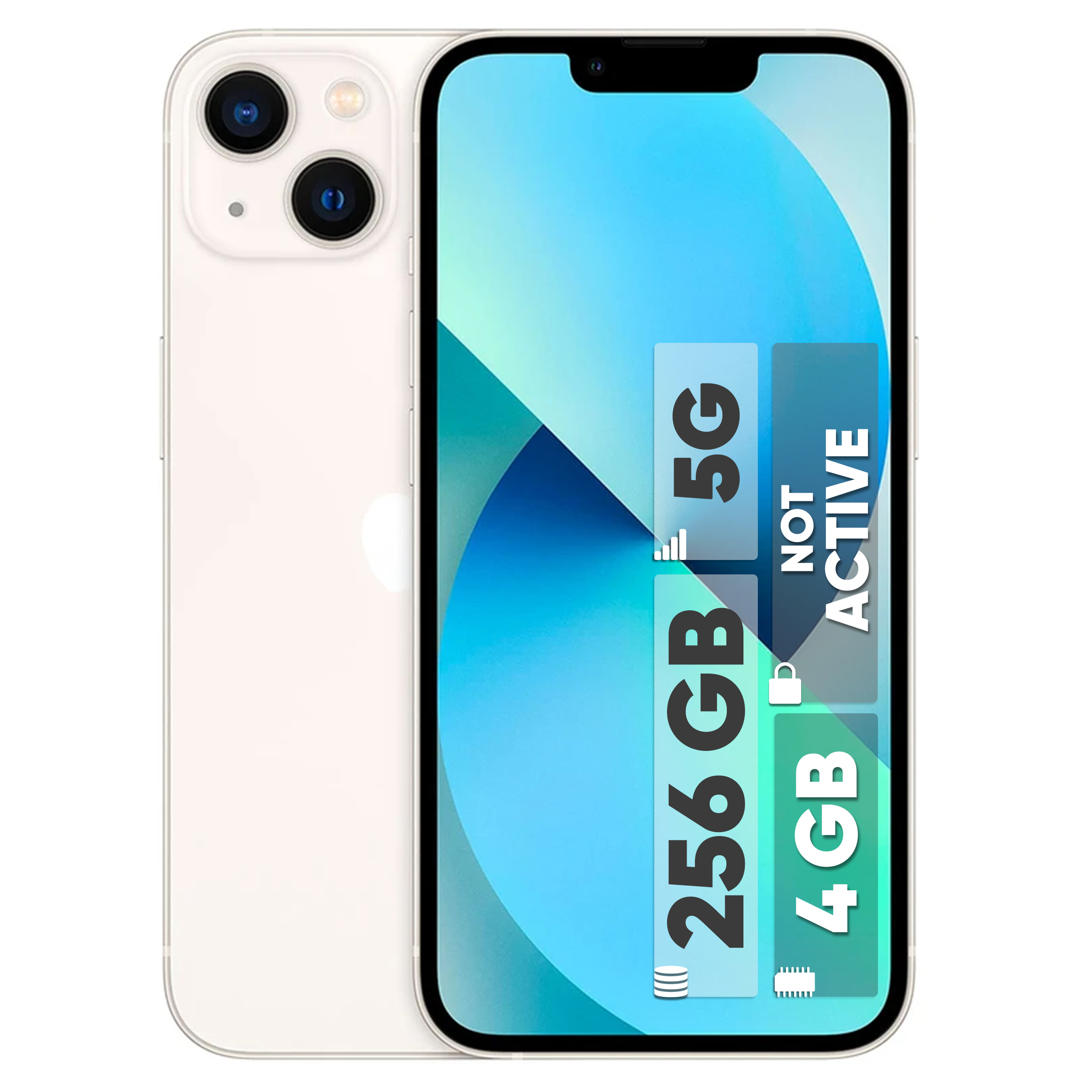 گوشی موبایل اپل مدل iPhone 13 ZAA دو سیم‌ کارت ظرفیت 256 گیگابایت و رم 4 گیگابایت - نات اکتیو