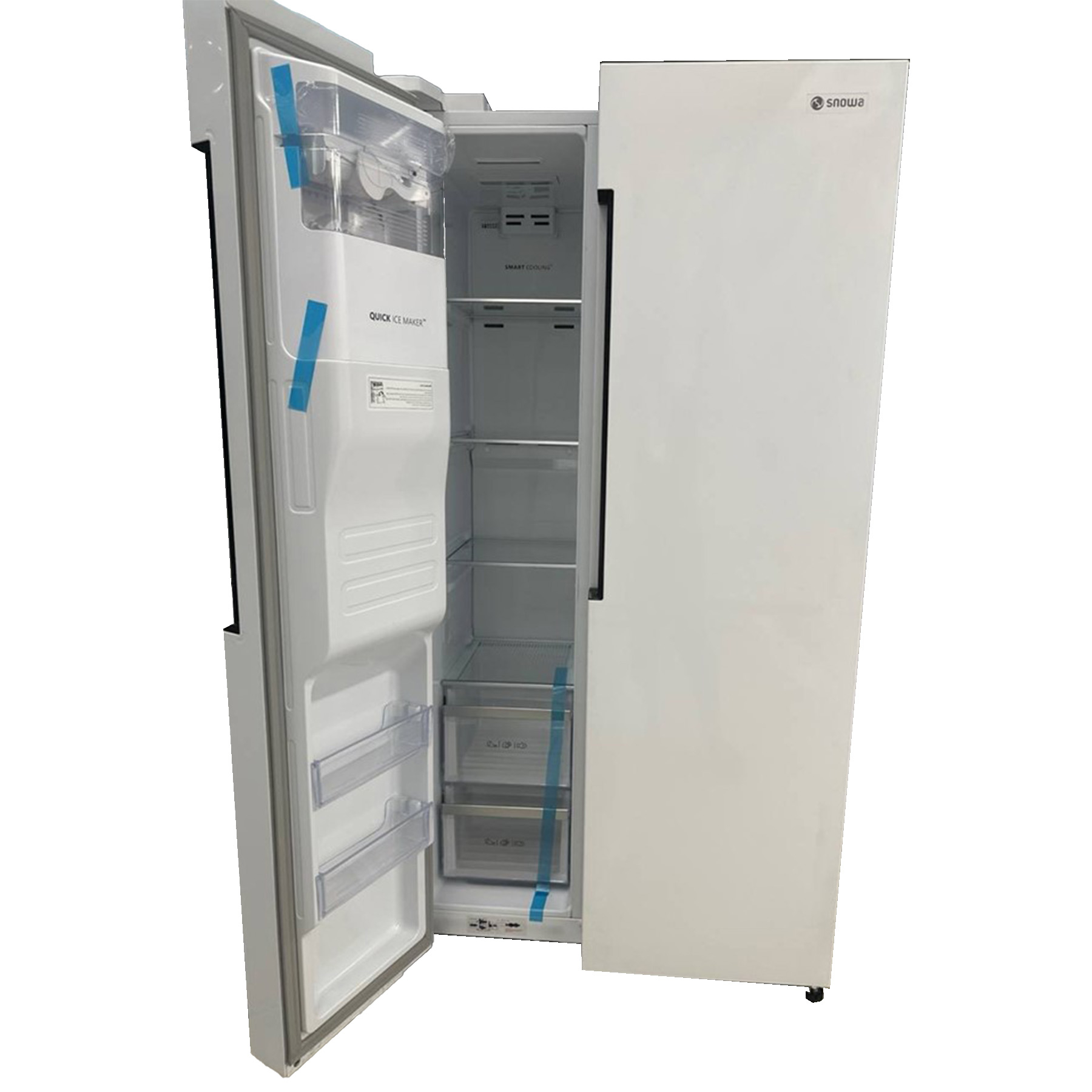 یخچال و فریزر ساید بای ساید 28 فوت اسنوا مدل S1Di-S100-W