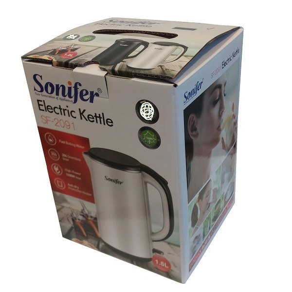 کتری برقی سونیفر مدل SF-2091 گنجایش 1.8 لیتر