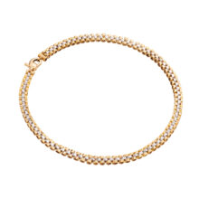 دستبند زنجیری طلا 18 عیار زنانه گالری شیدا مجد مدل رولکس