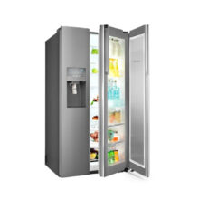 یخچال و فریزر ساید بای ساید 32 فوت اسنوا مدل SN8-3320SS