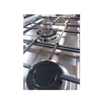 اجاق گاز 5 شعله بوگر طرح فر استيل تمام ترموكوپل کد 904