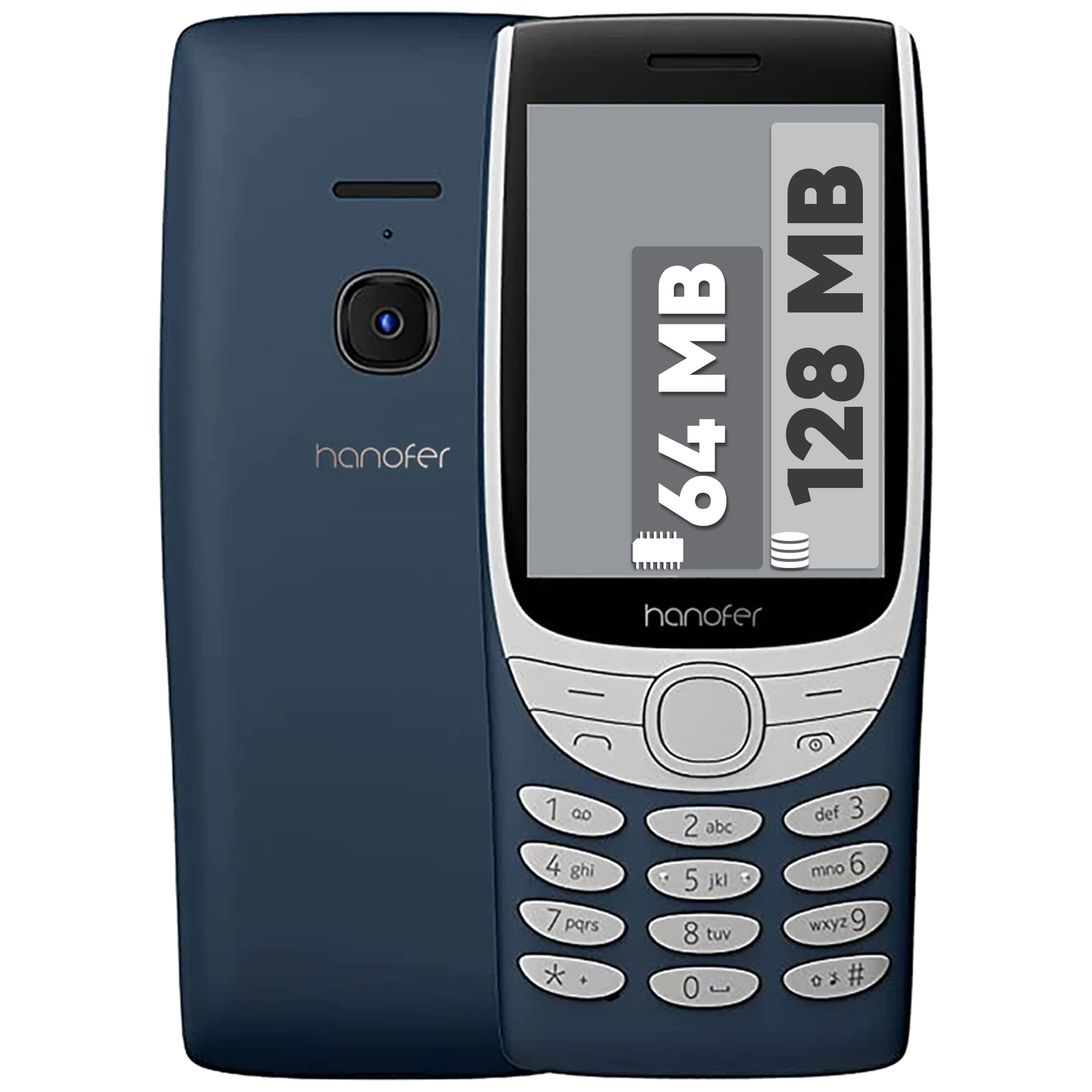 گوشی موبایل هانوفر مدل 8210 دو سیم کارت گوشی موبایل هانوفر مدل 8210 دو سیم کارت