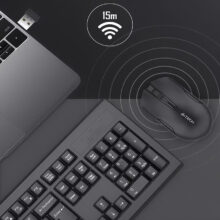 کیبورد و ماوس بی سیم ای فورتک مدل 3OOO_NS_Desktop_COMBO