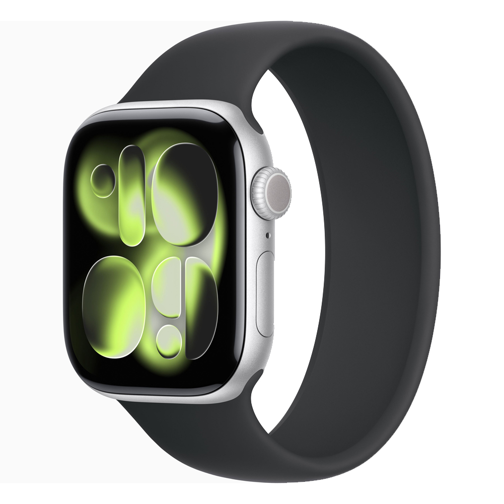 ساعت هوشمند 42 میلی متری اپل مدل Series 11 Aluminum Case با بند سیلیکونی