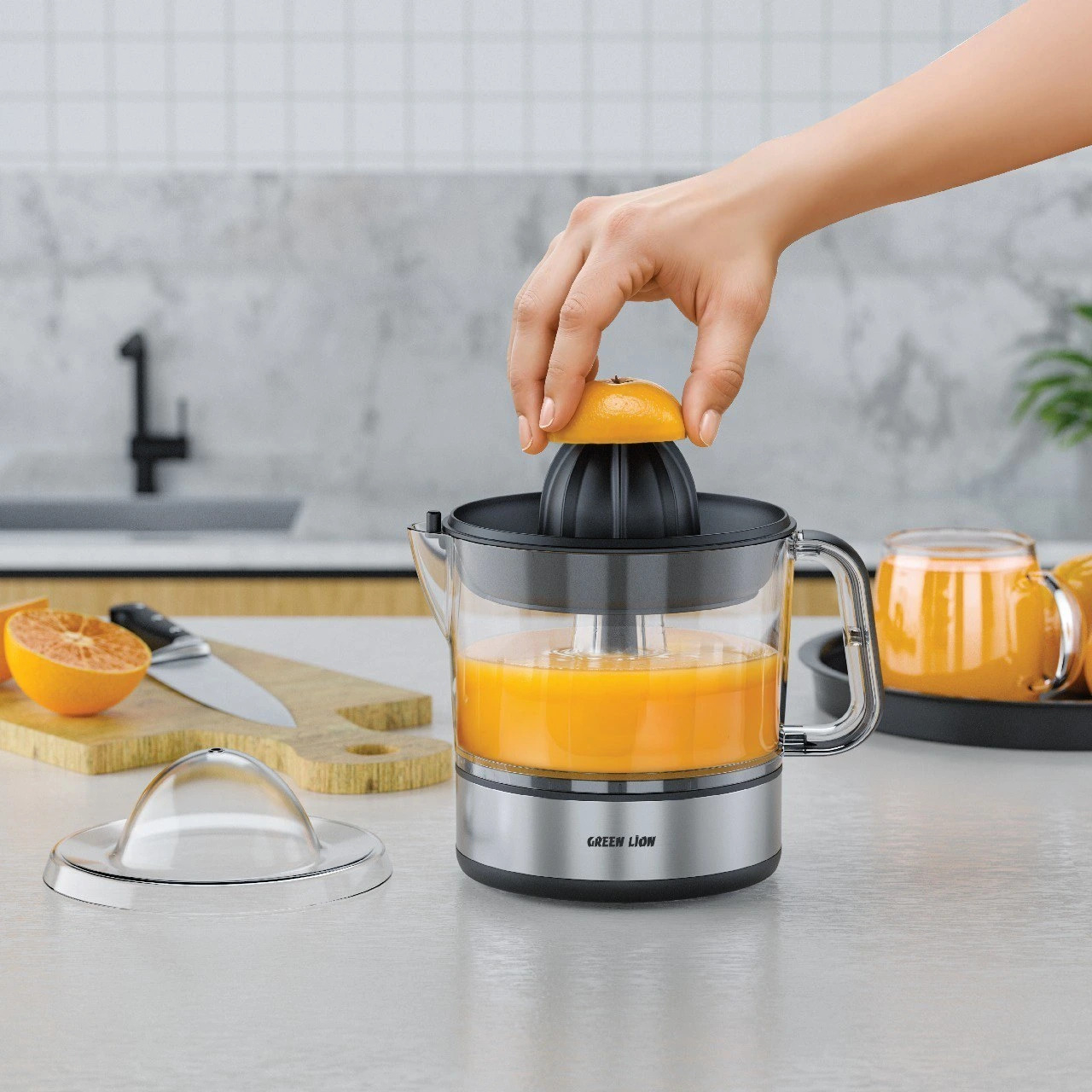 آب مرکبات‌گیر ۴۰  وات گرین لاین مدل  CITRUS JUICER GL_JU15