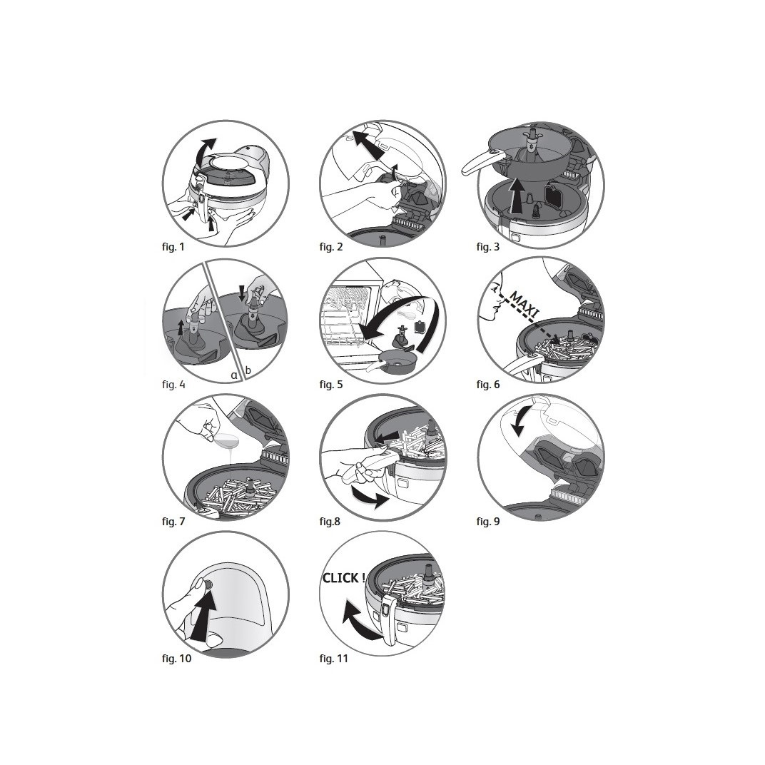 سرخ کن بدون روغن تفال مدل FZ7010 15