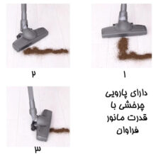 جاروبرقی فانتوم مدل SPED1200