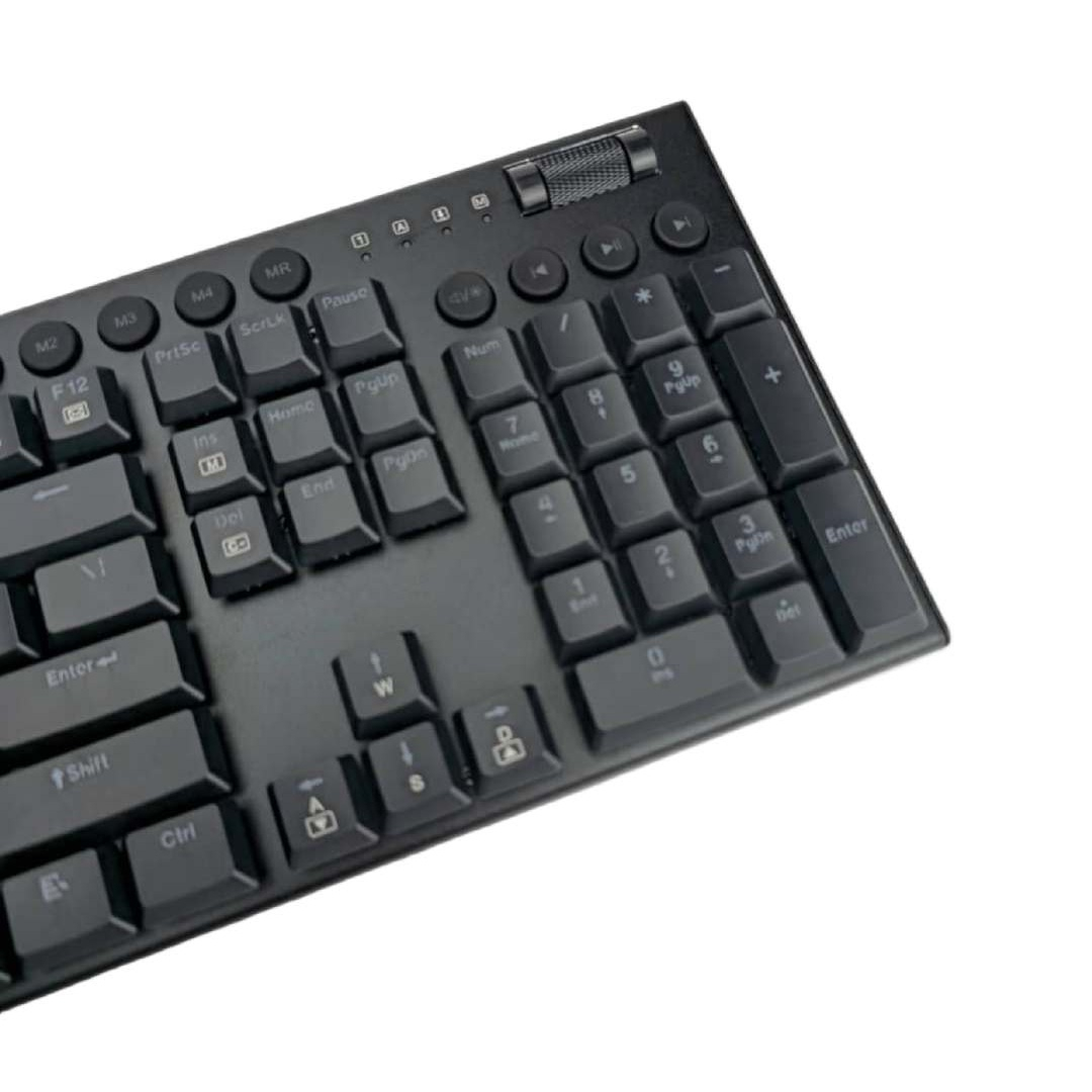 کیبورد مخصوص بازی ردراگون مدل K618-RGB سوییچ آبی