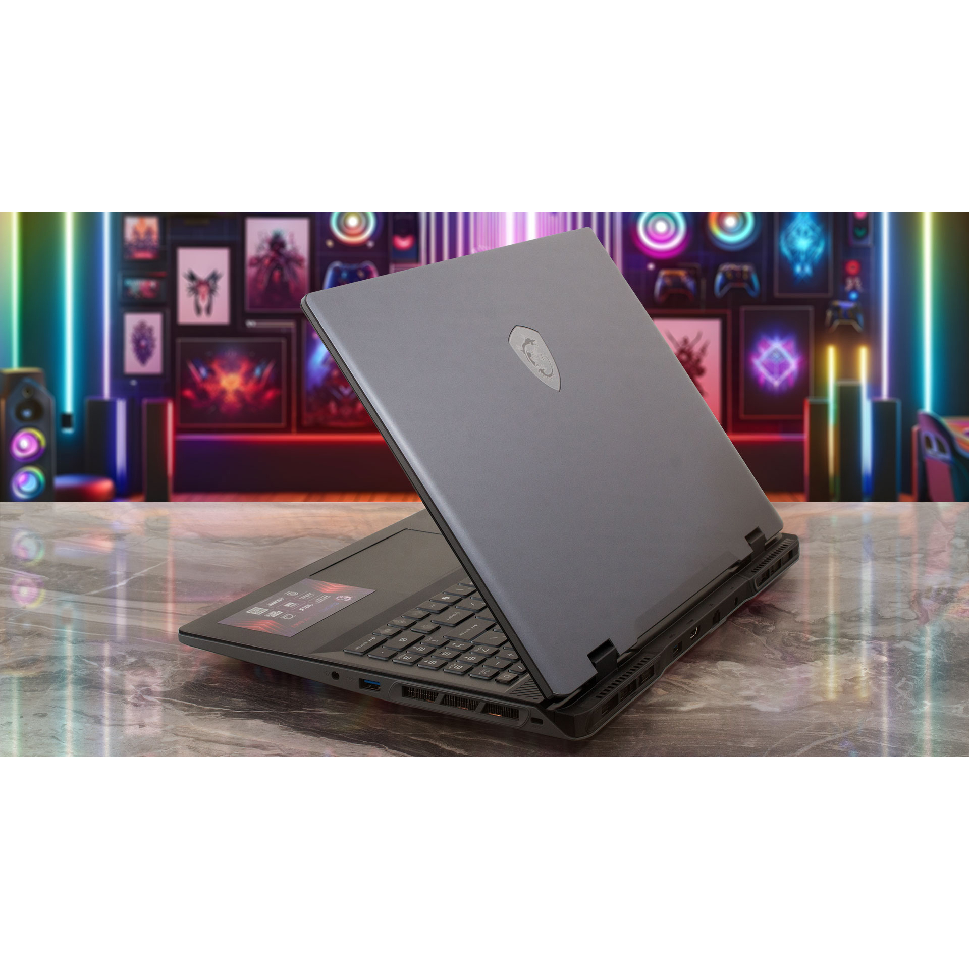 لپ تاپ 16 اینچی ام اس آی مدل Sword 16 HX B14VGKG-i7 14700HX-16GB DDR5-1TB SSD-RTX4070-QHD