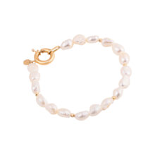 دستبند طلا 18 عیار زنانه گالری شیدا مجد مدل قفل مدبر البرنارد و باروک