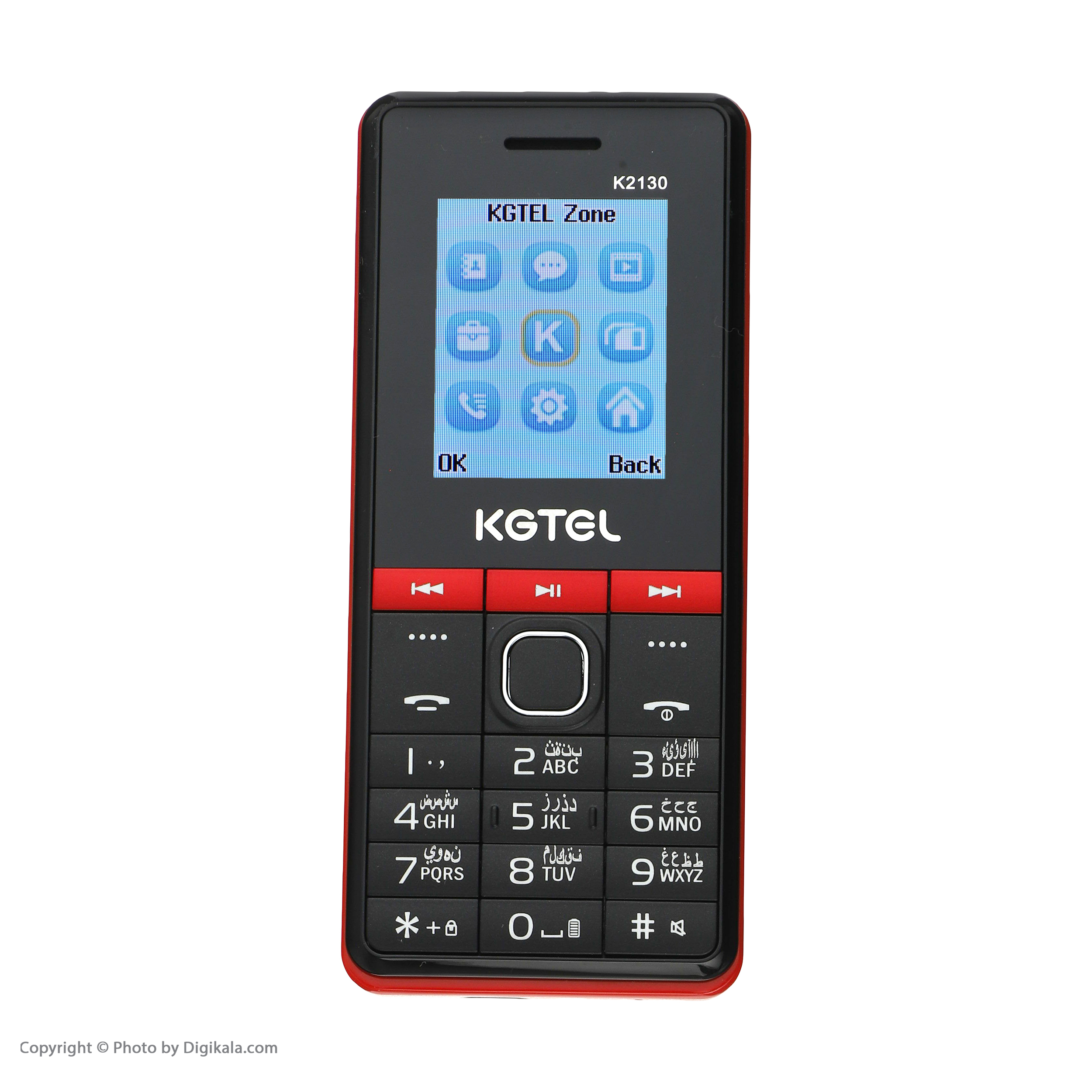 گوشی موبایل کاجیتل مدل K2130 دو سیم کارت
