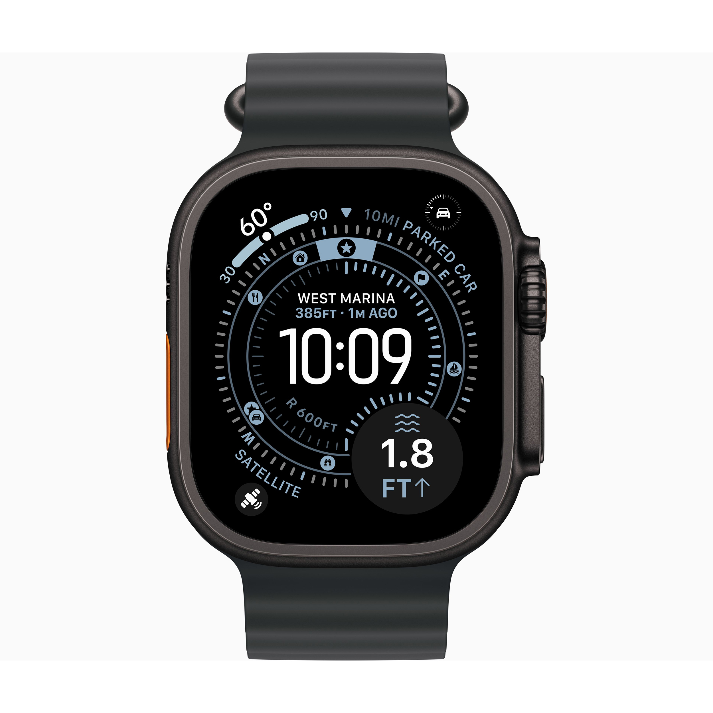 ساعت هوشمند 49 میلی متری اپل مدل Ultra 3 Natural Titanium Case با بند Alpine Loop