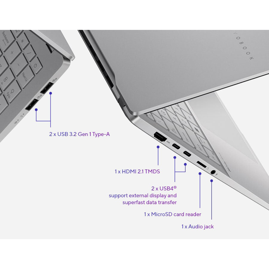 لپ تاپ 15.6 اینچی ایسوس مدل Vivobook S15 S5507Q-Snapdragon X Elite-32GB LPDDR5X-1TB SSD-OLED-Backlit