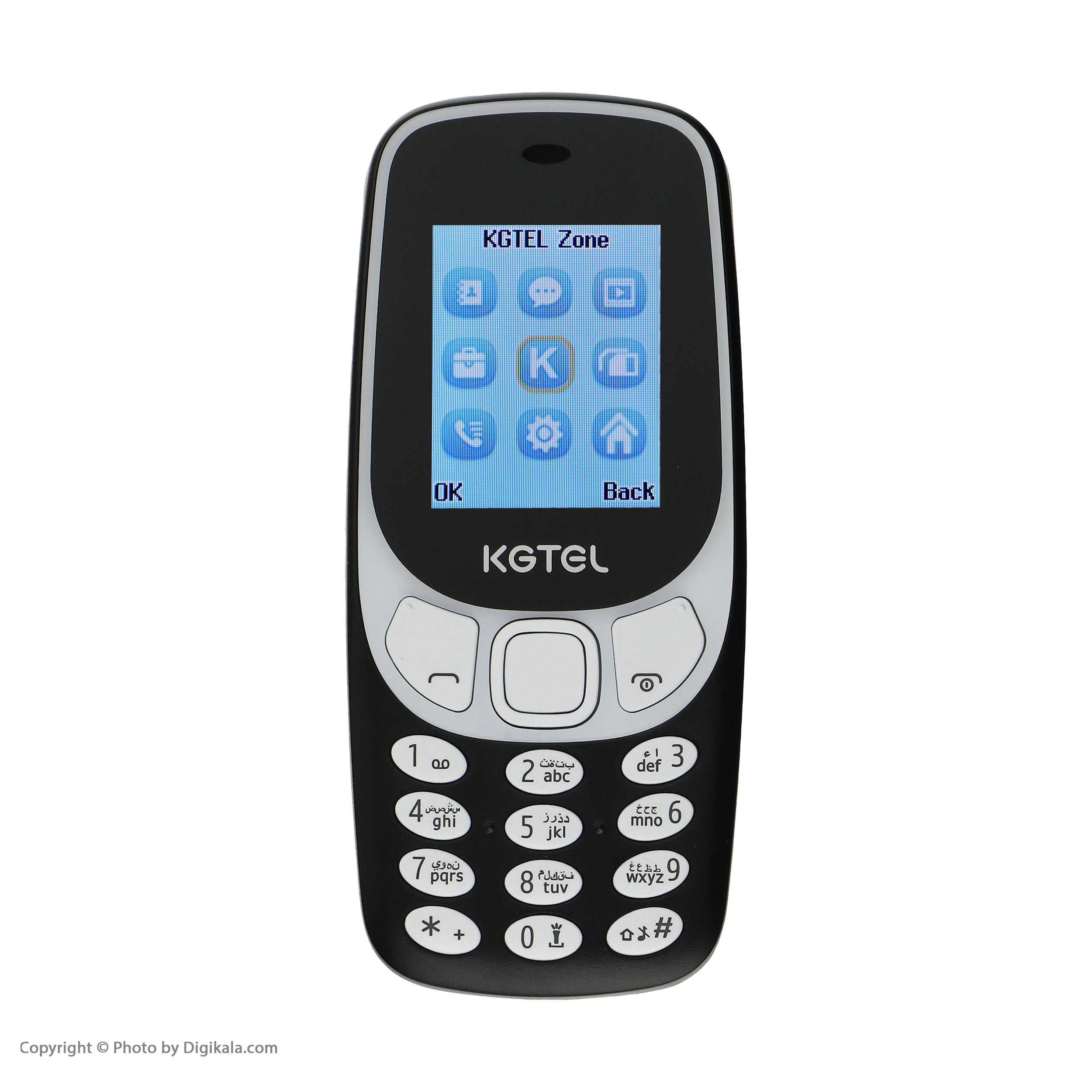 گوشی موبایل کاجیتل مدل KG3310 دو سیم کارت ظرفیت 32 مگابایت و رم 32 مگابایت