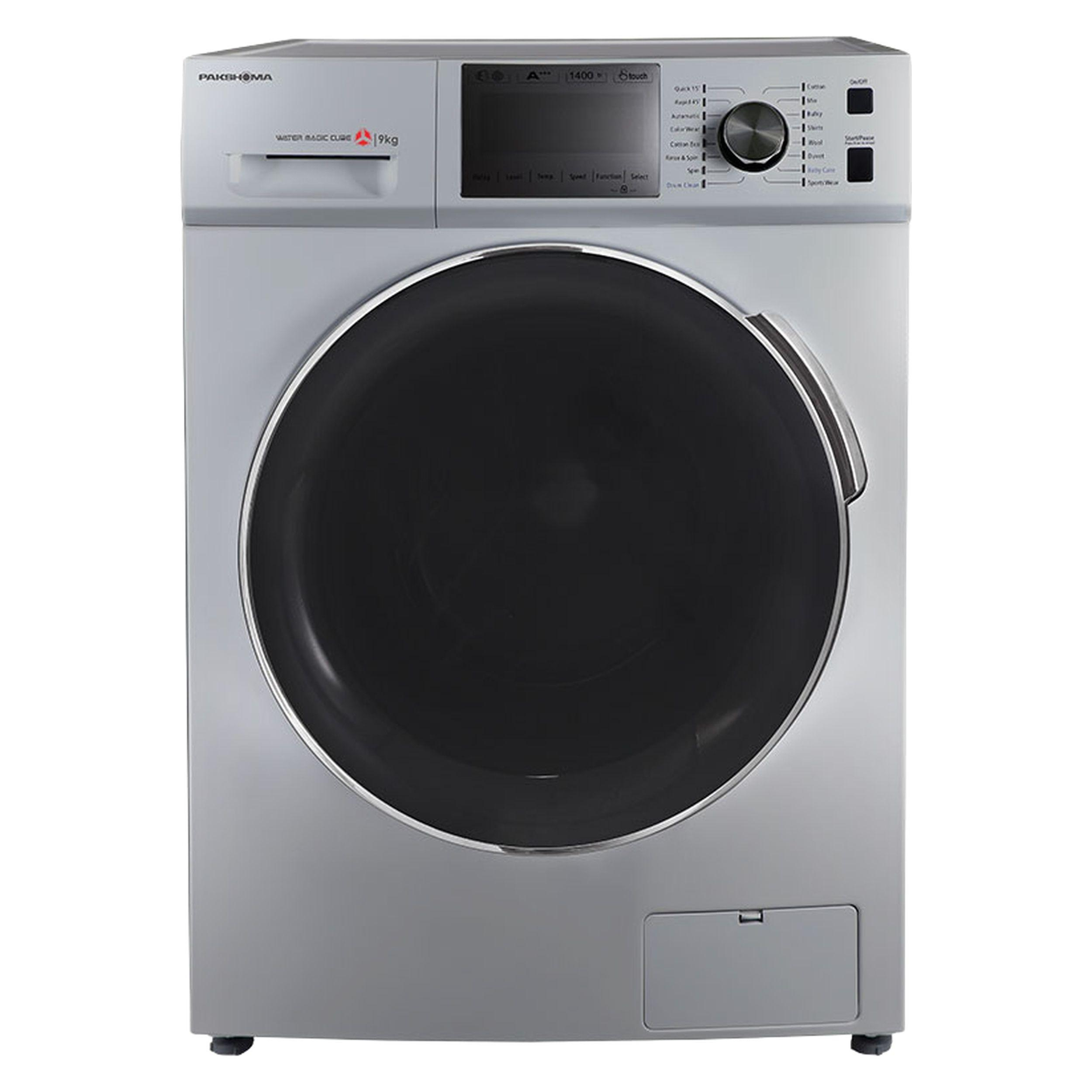 ماشین لباسشویی پاکشوما مدل BWF 40806 ST ظرفیت 8 کیلوگرم