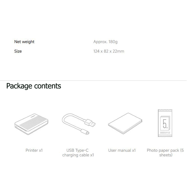 پرینتر چاپ عکس شیائومی مدل MJKDDYJ02HT