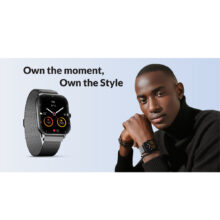 ساعت هوشمند 45 میلی متری گلوریمی مدل GC Slim با بند سیلیکونی و مغناطیسی