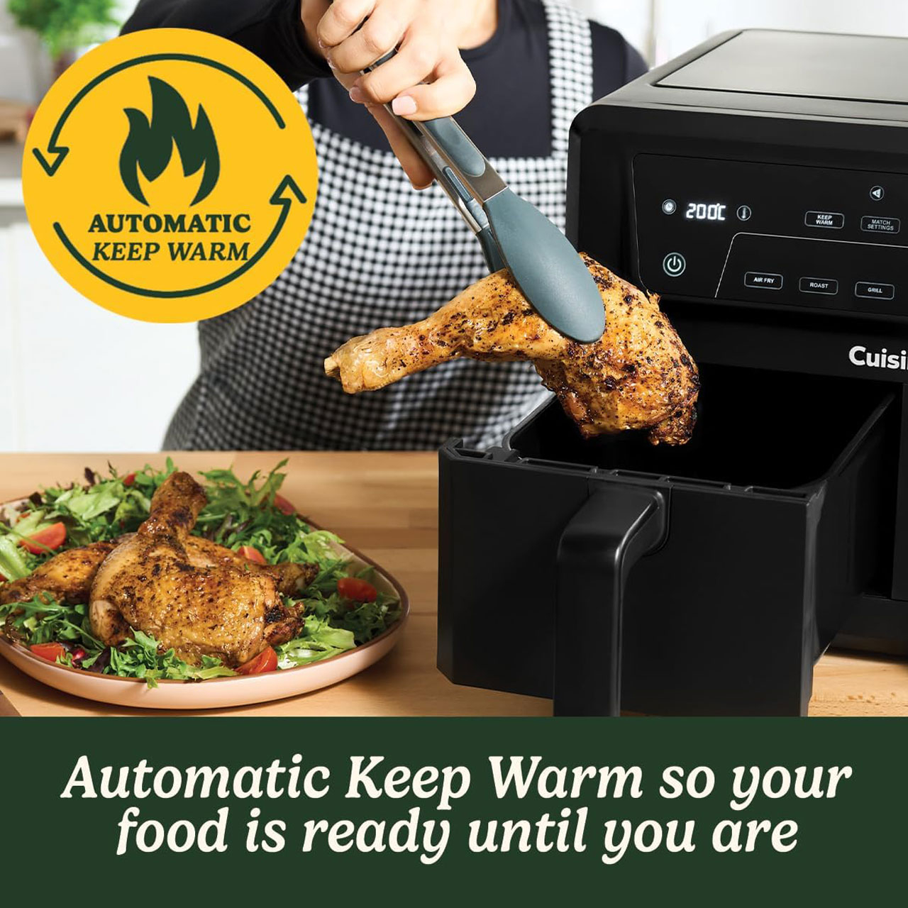 هواپز ۱۰ لیتر کوئیزینارت مدل AFD10OBLU