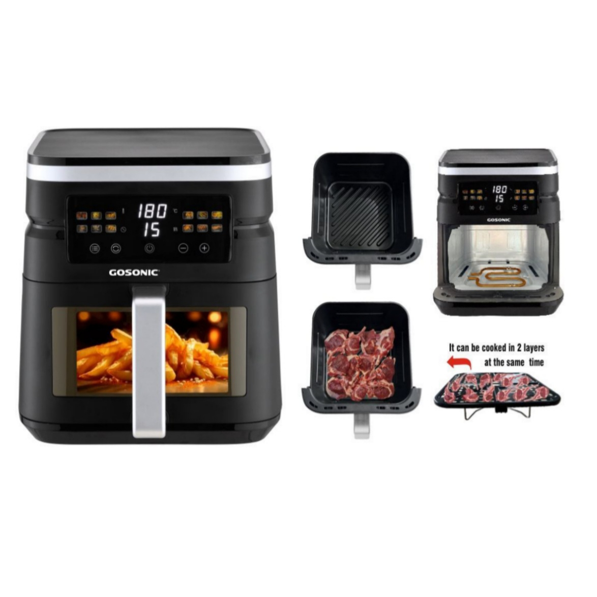 هواپز ۷ لیتر گوسونیک مدل دو المنت GAF -837