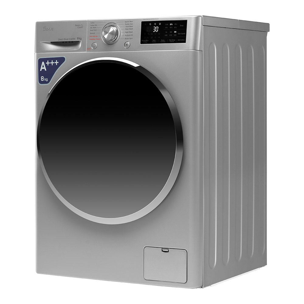 ماشین لباسشویی جی پلاس مدل GWM-L880S ظرفیت 8 کیلوگرم